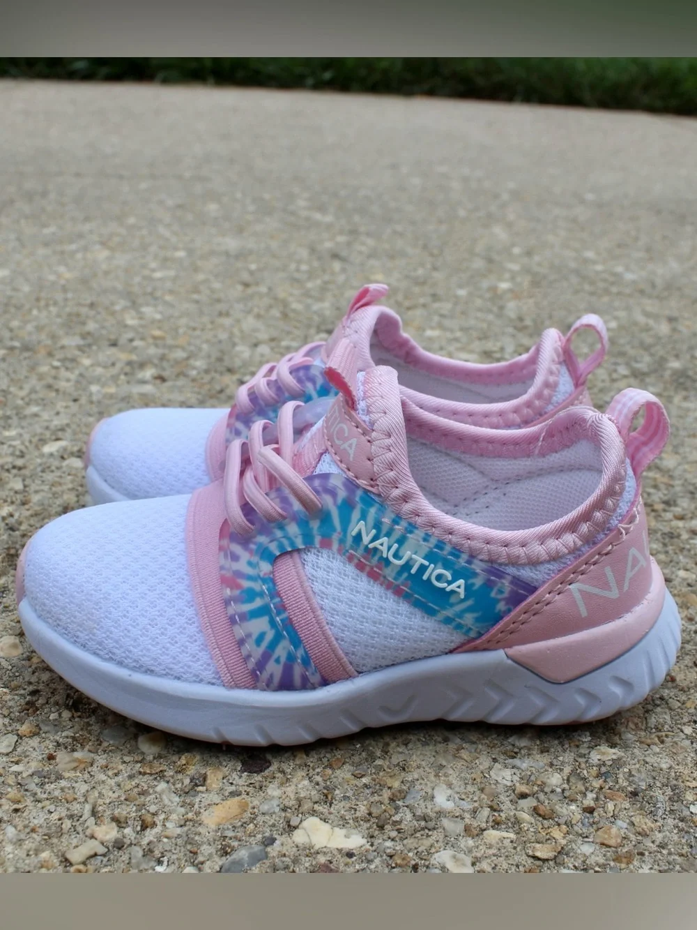 Nautica Parks Pink Slip-On Athletic Sneakers Toddler Sz 6